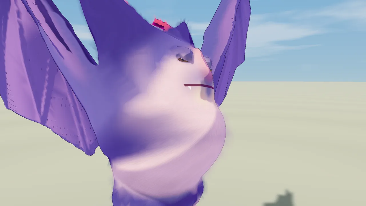 Fledermaus: Stufe 3, Gesicht