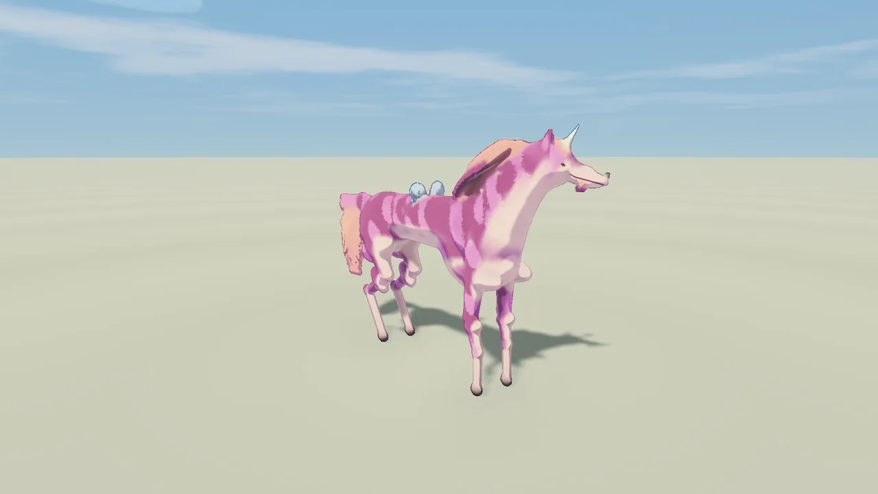 Pferd: Stufe 3, Vorne