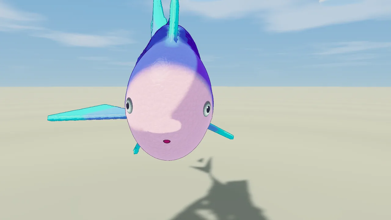 Fisch: Stufe 3, Gesicht