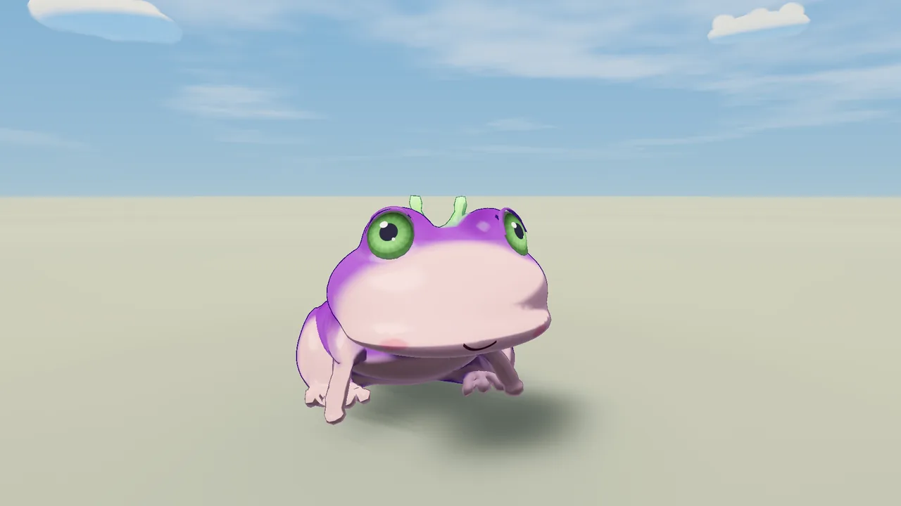 Frosch: Stufe 1, Gesicht