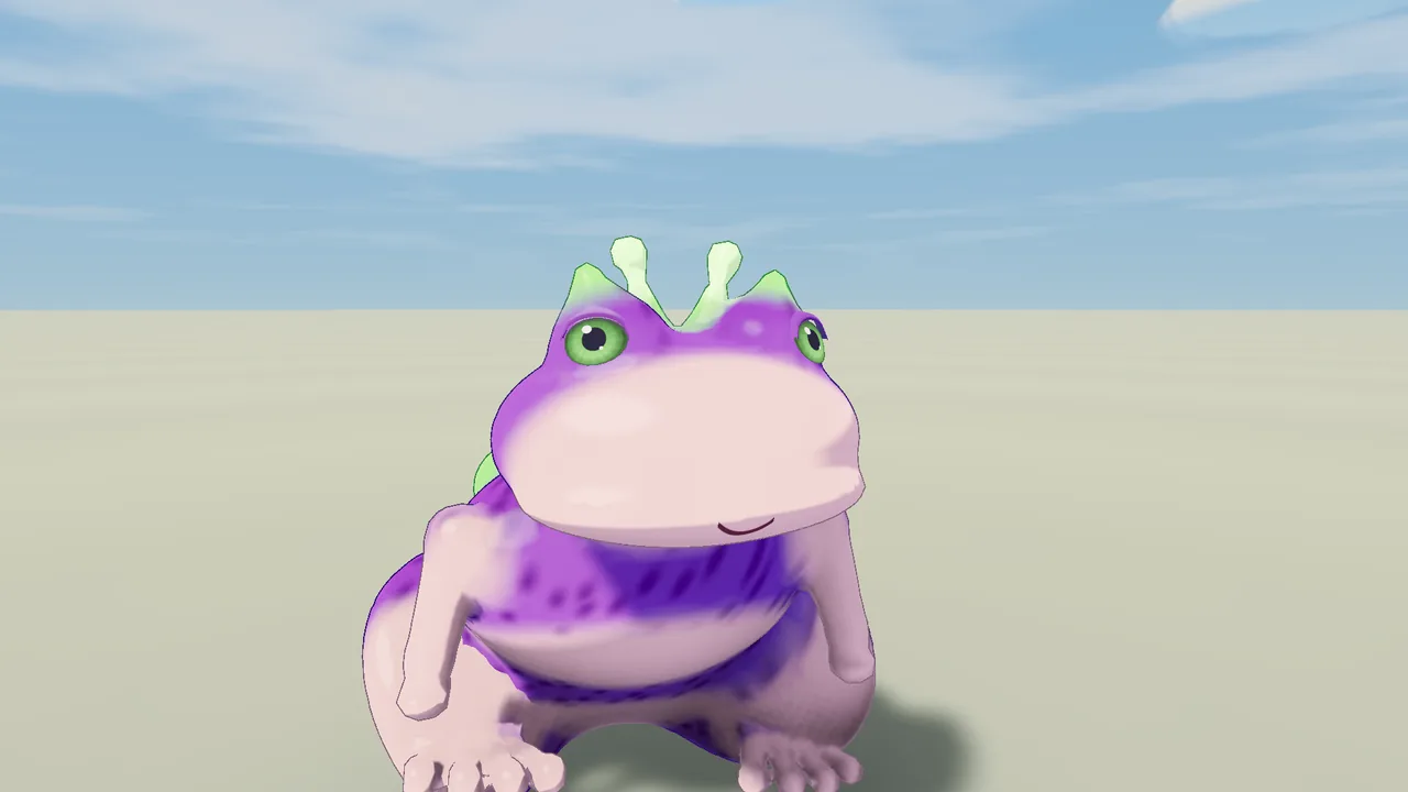 Frosch: Stufe 3, Gesicht
