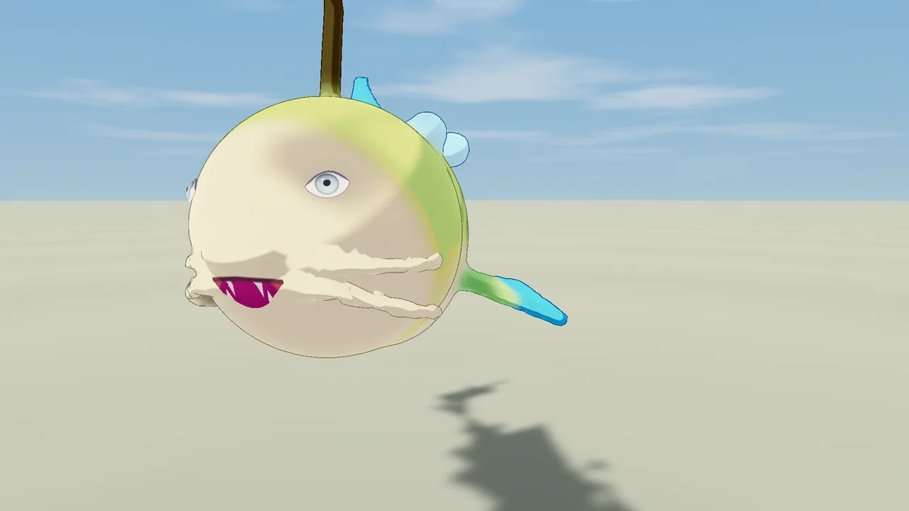 Glimmerfin: Stage 3, Face