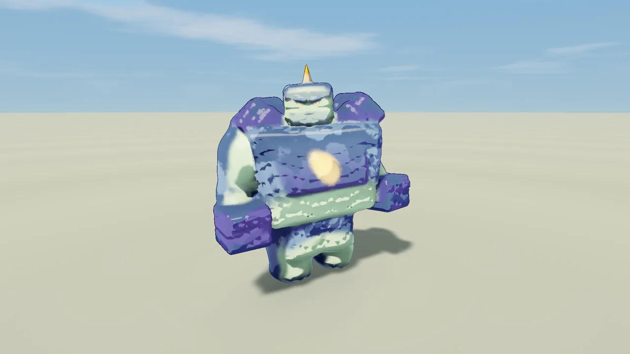 Golem: Stufe 3, Vorne