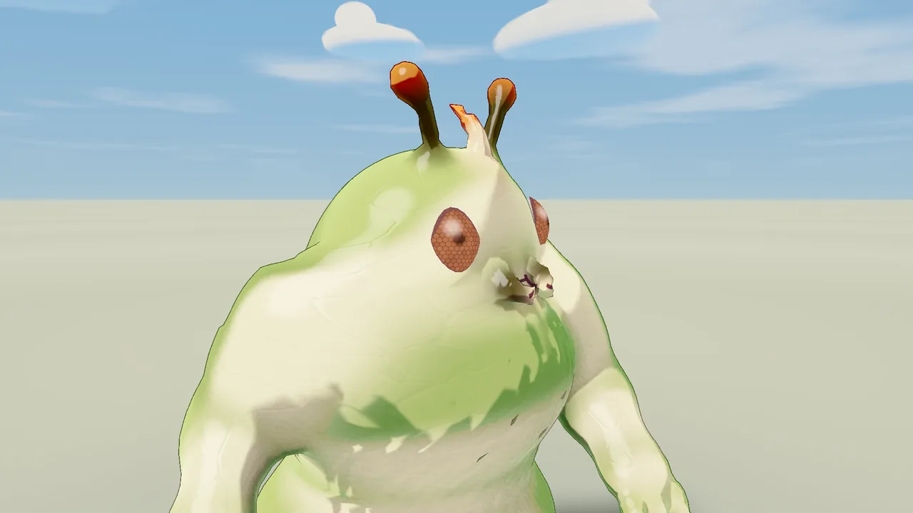 Knight Beetle: Stage 1, Face