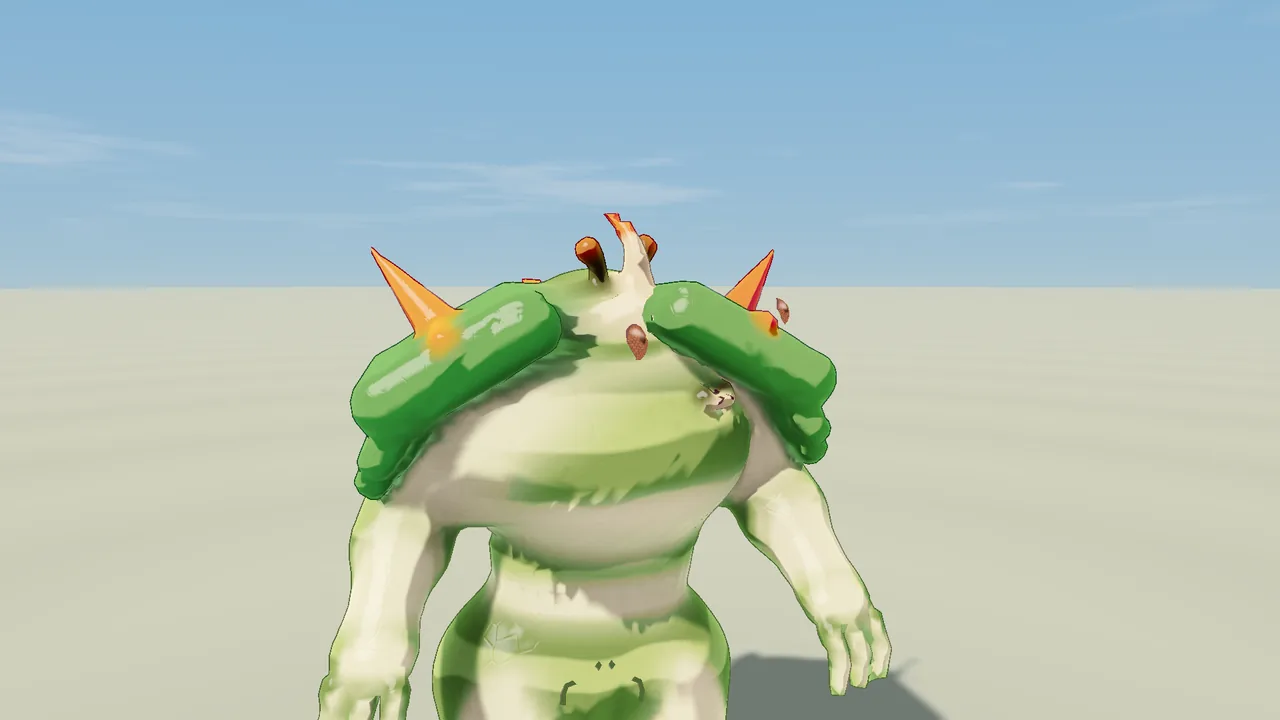 Knight Beetle: Stage 3, Face