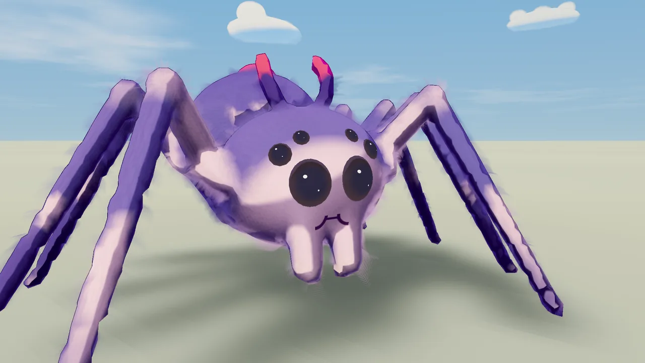 Spinne: Stufe 1, Gesicht