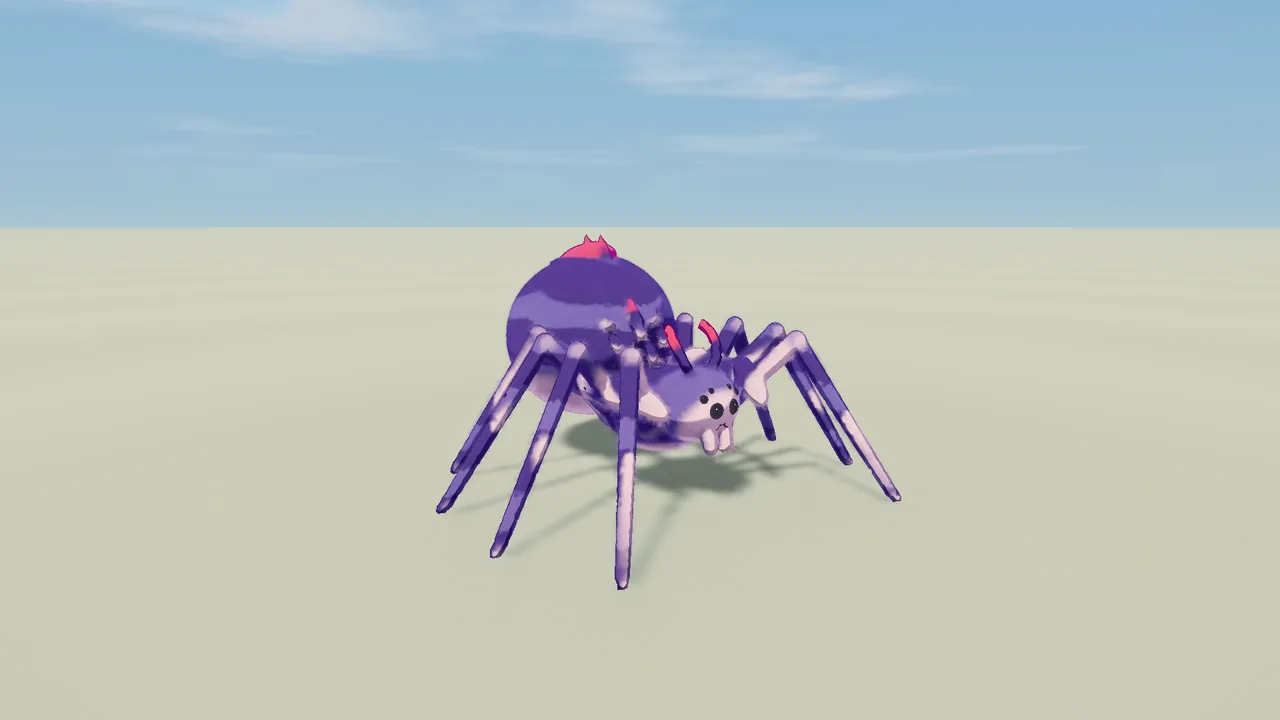 Spinne: Stufe 3, Vorne