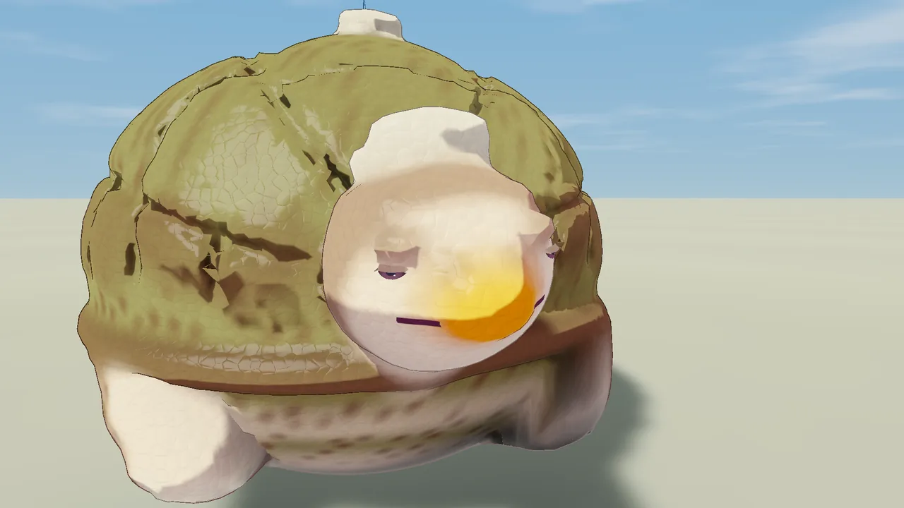 Schildkröte: Stufe 3, Gesicht