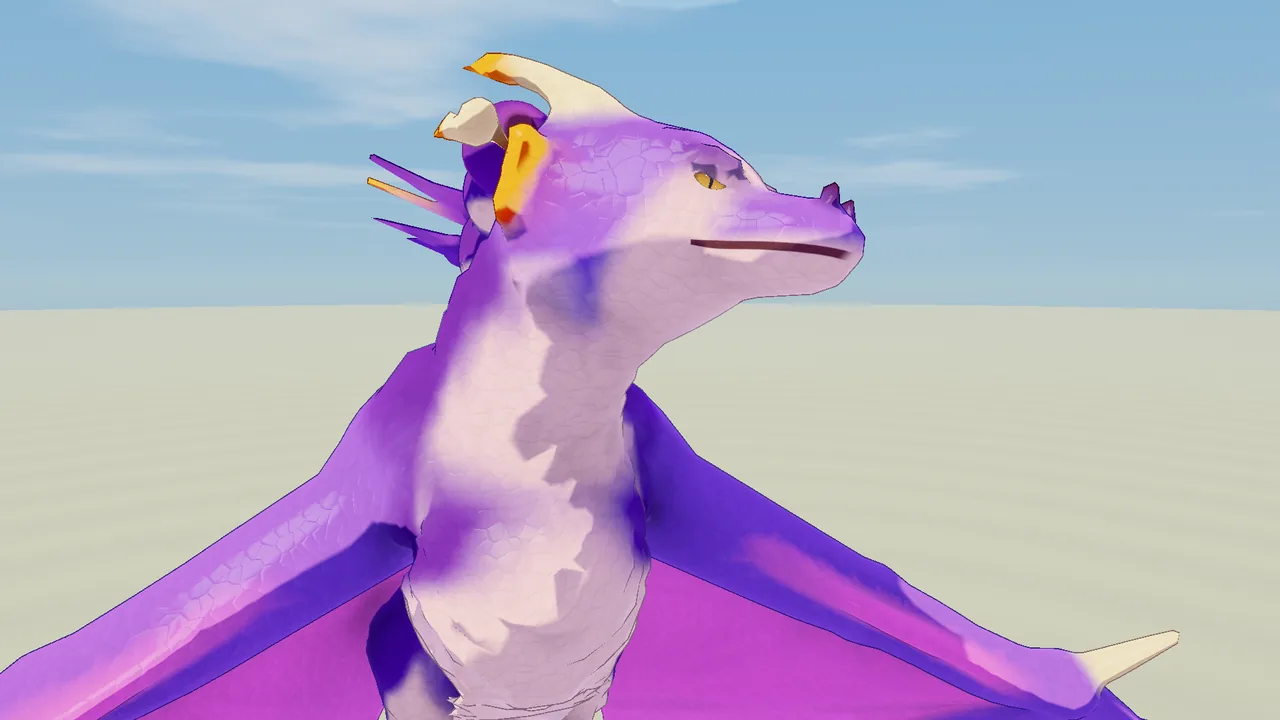 Flugdrache: Stufe 3, Gesicht